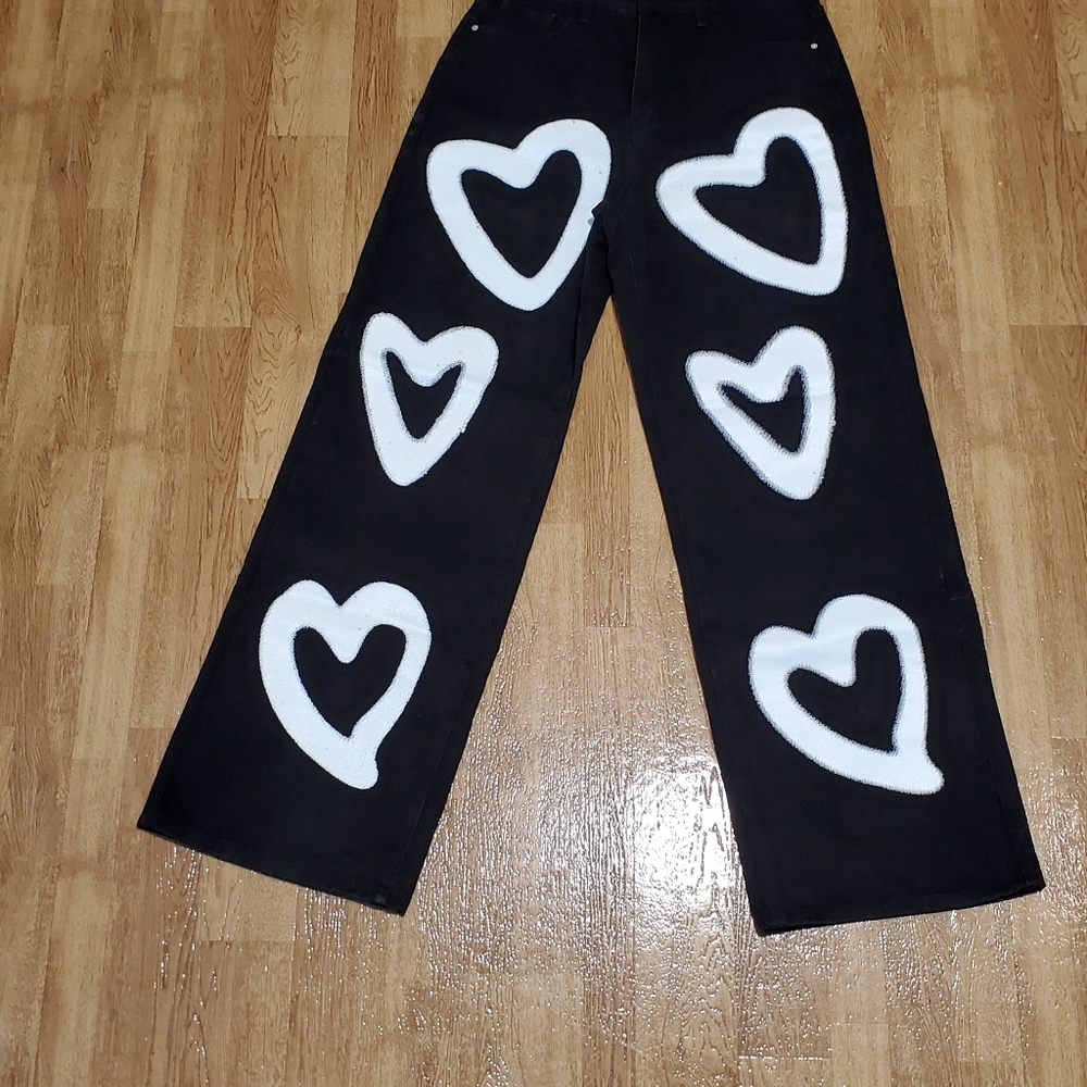 Brand New, SHIEN Brand, Women's Jeans w/ Hea